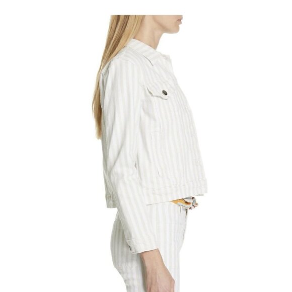 NEW FRAME Vintage Style Denim Jacket Courtyard Small - Picture 5 of 9